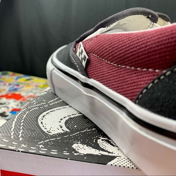 Vans Slip On Asphalt Pomegranate Women's Various Sizes - Picture 8 of 12